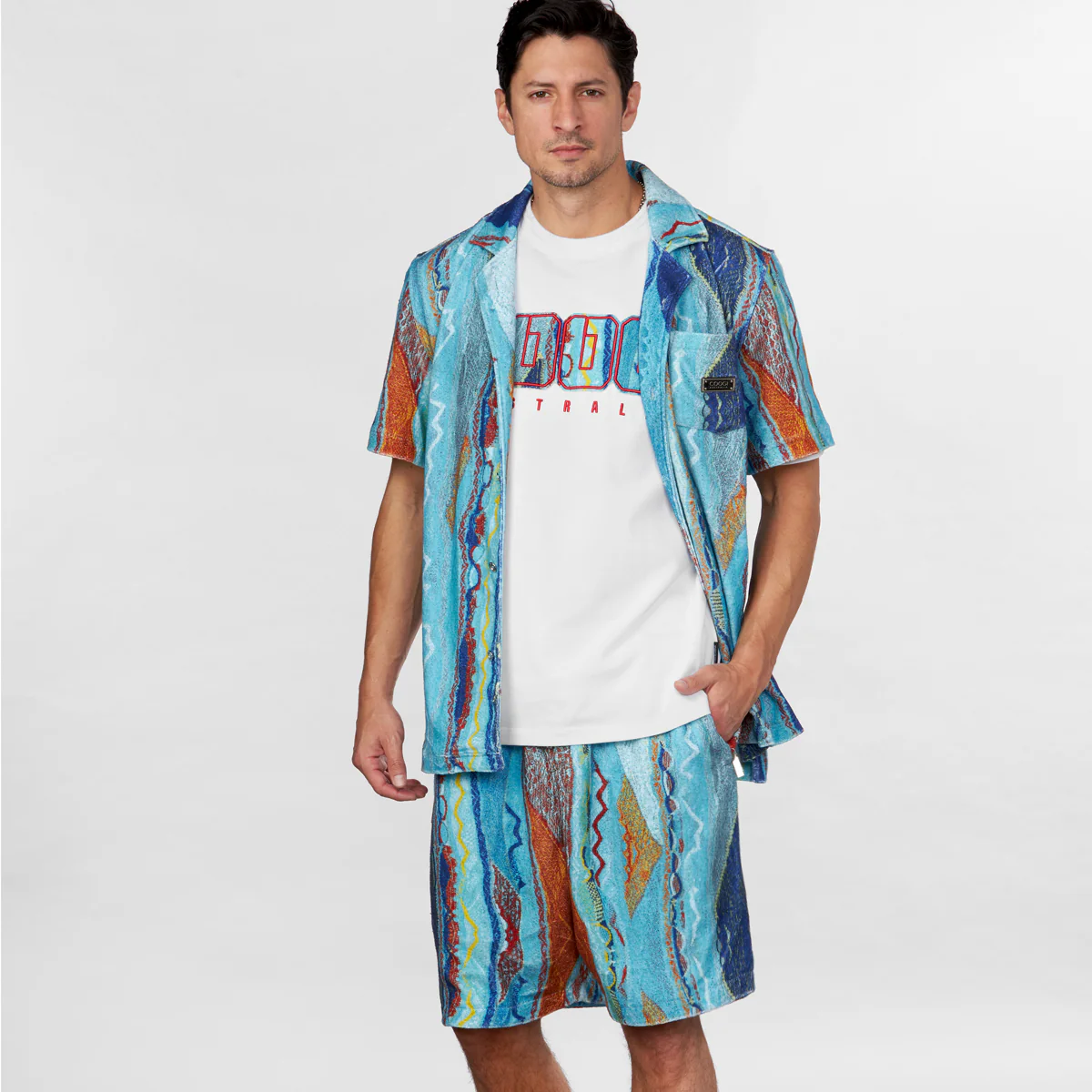 COOGI Block Logo Tee in White - Image 4