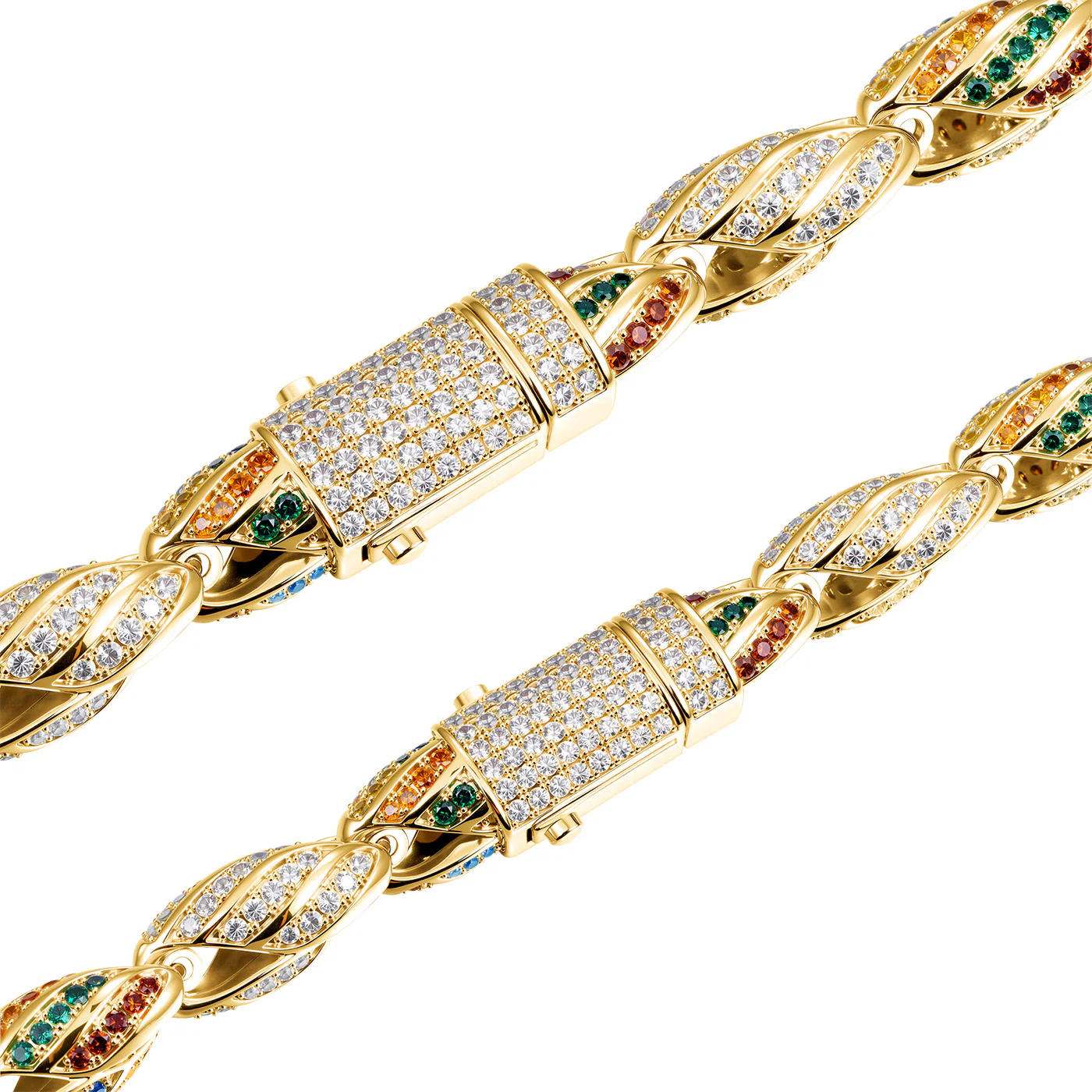 COOGI Twisted Rope Bracelet "The Outback"- Yellow Gold Plated - Image 6