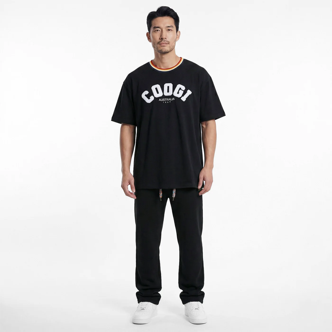 New - COOGI Block Logo Tee - Oversized - Black - Image 3